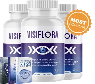 VisiFlora 3 bottle advanced package 90-day supply